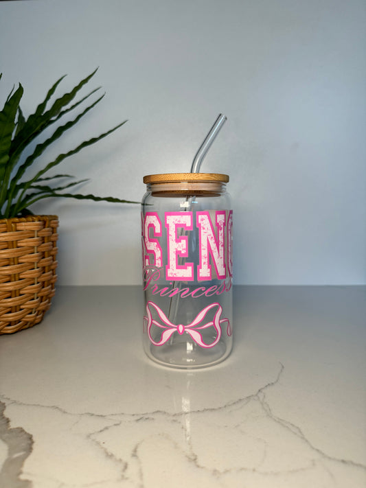 Passenger Princess Glass Tumbler