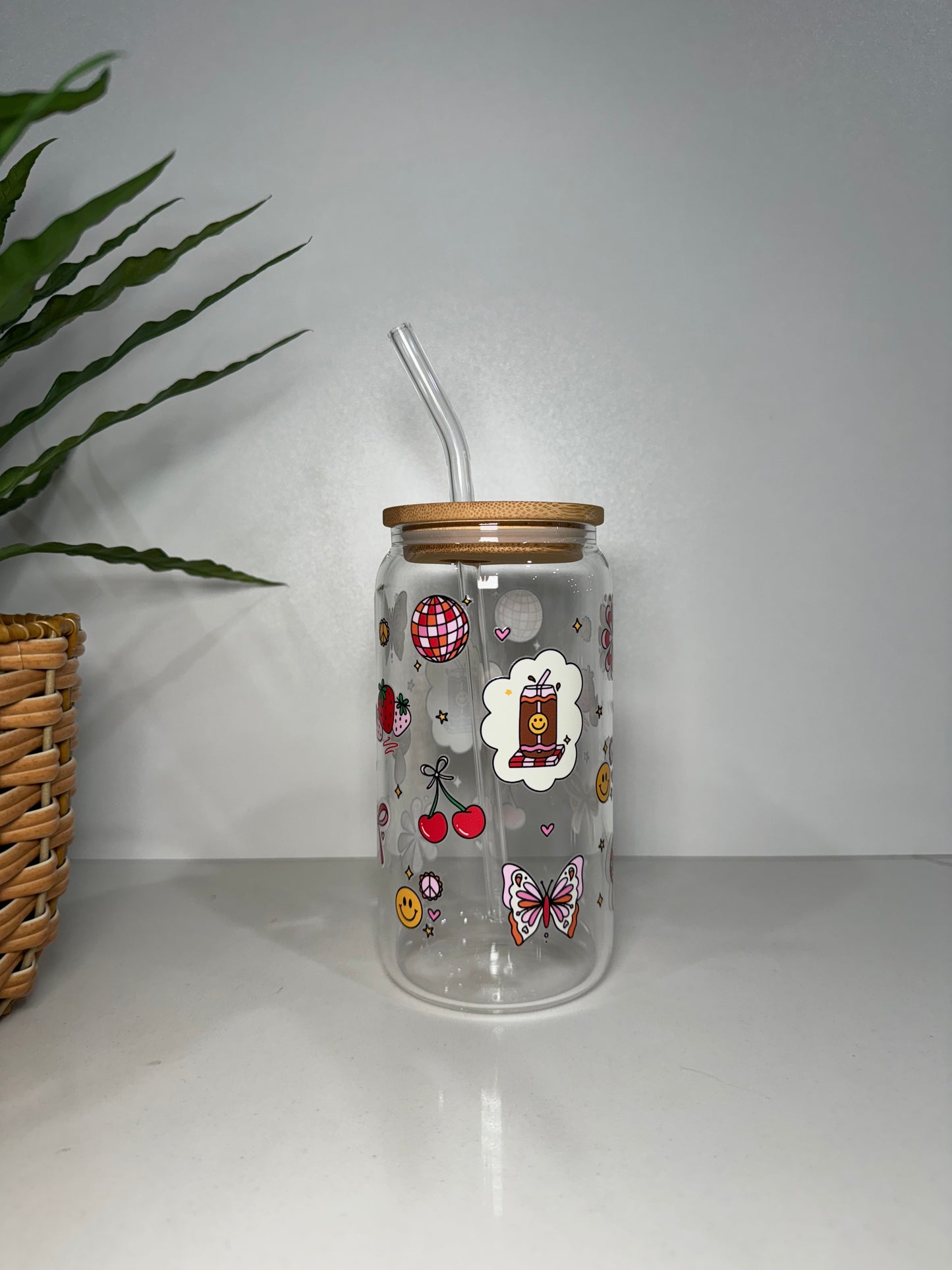 Cutesy Glass Tumbler