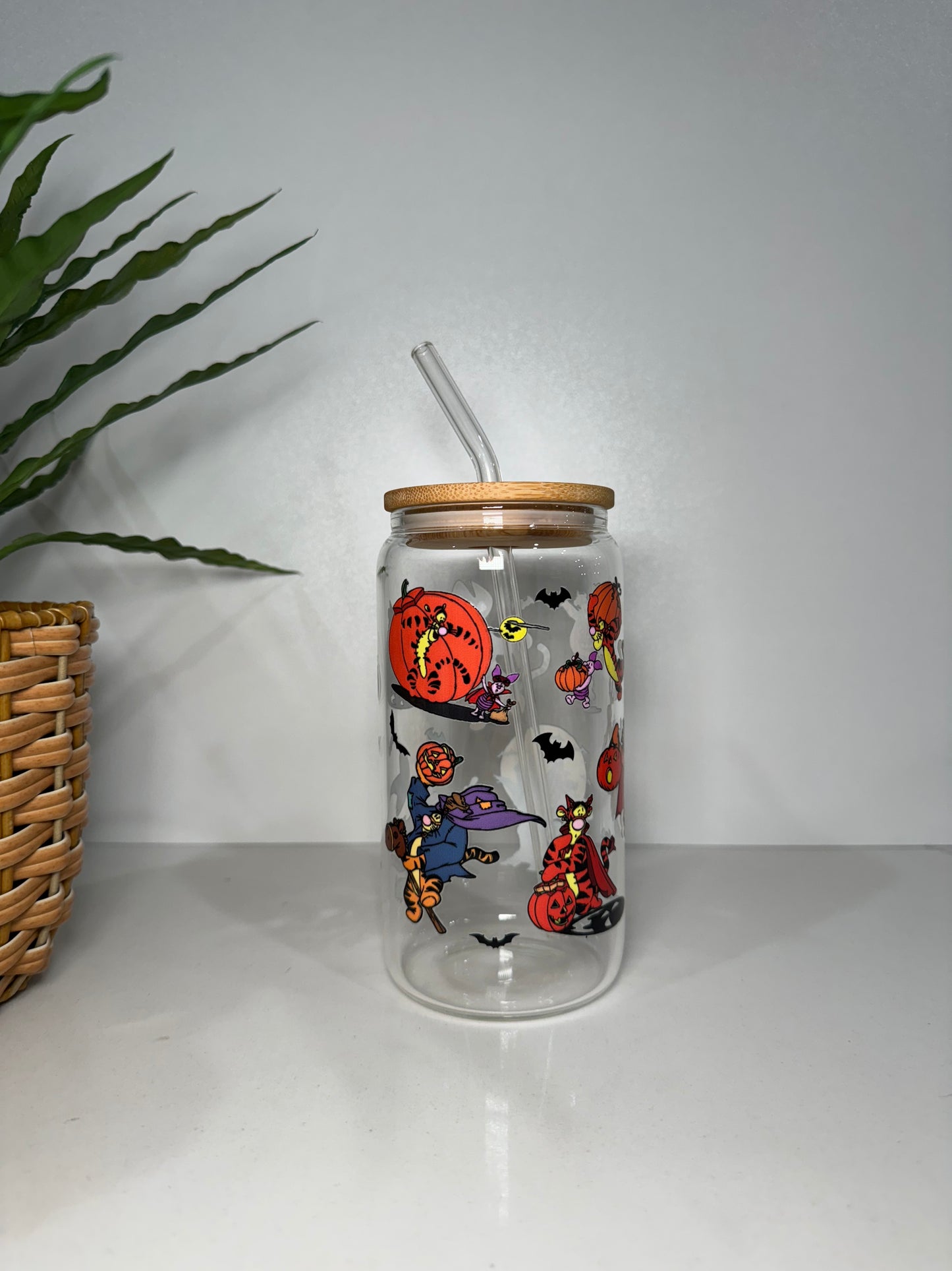 Tigger #2 Glass Tumbler