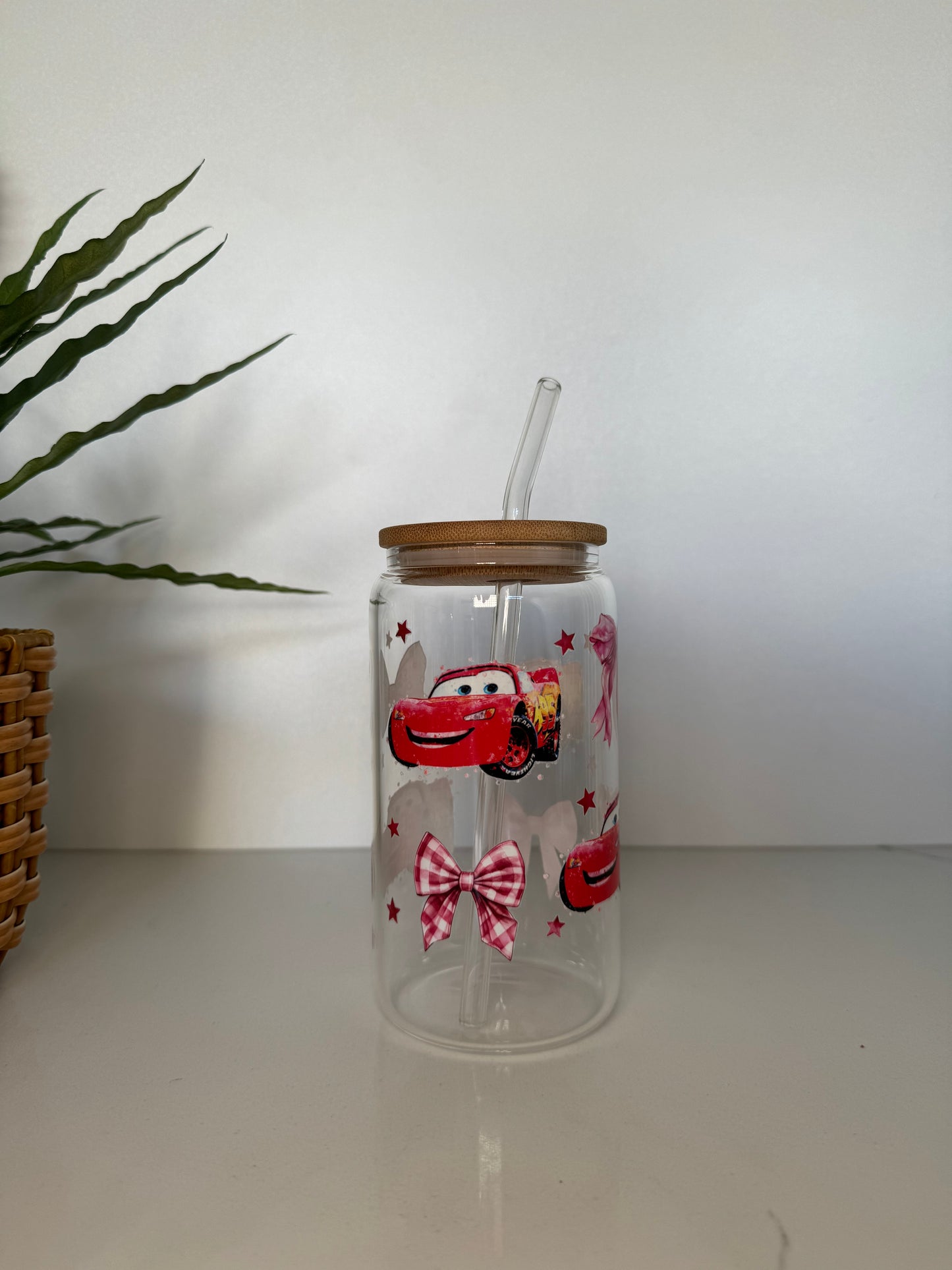Cars Glass Tumbler