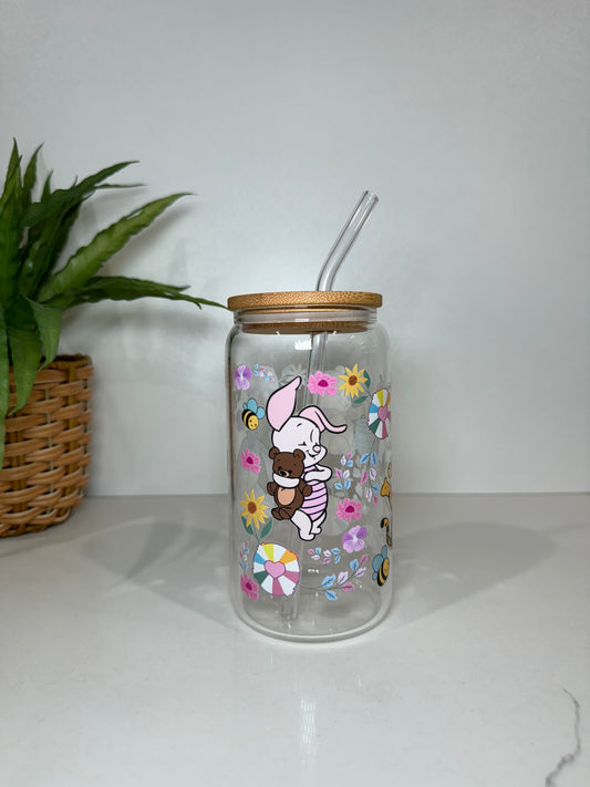 Winnie The Pooh Glass Tumbler