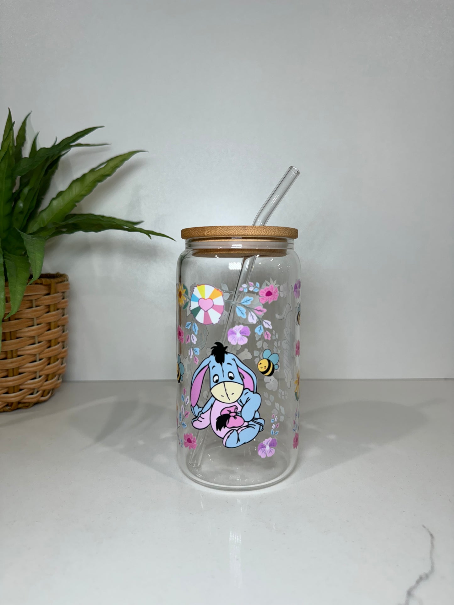 Winnie The Pooh Glass Tumbler