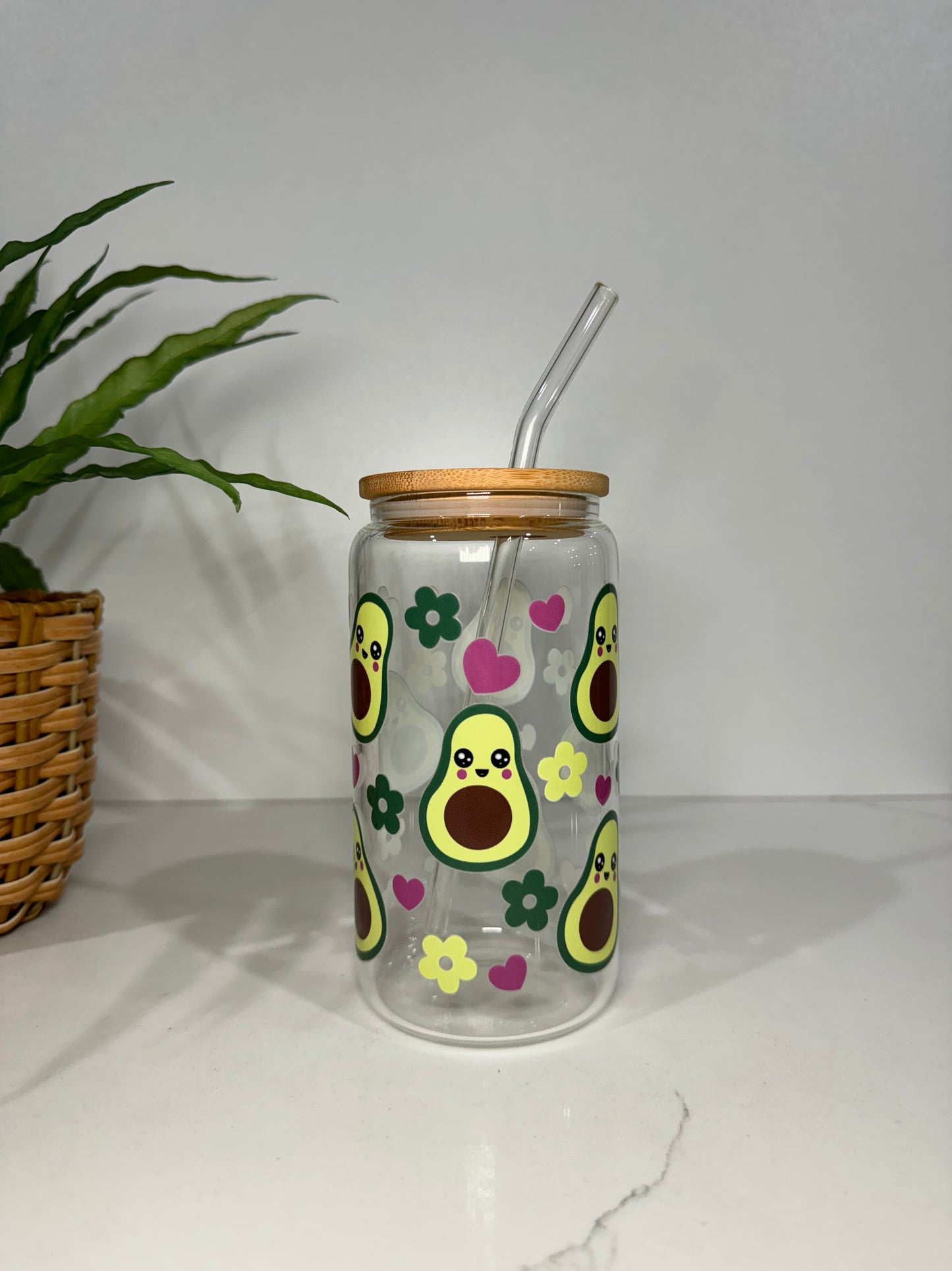 Avocado Glass Tumbler