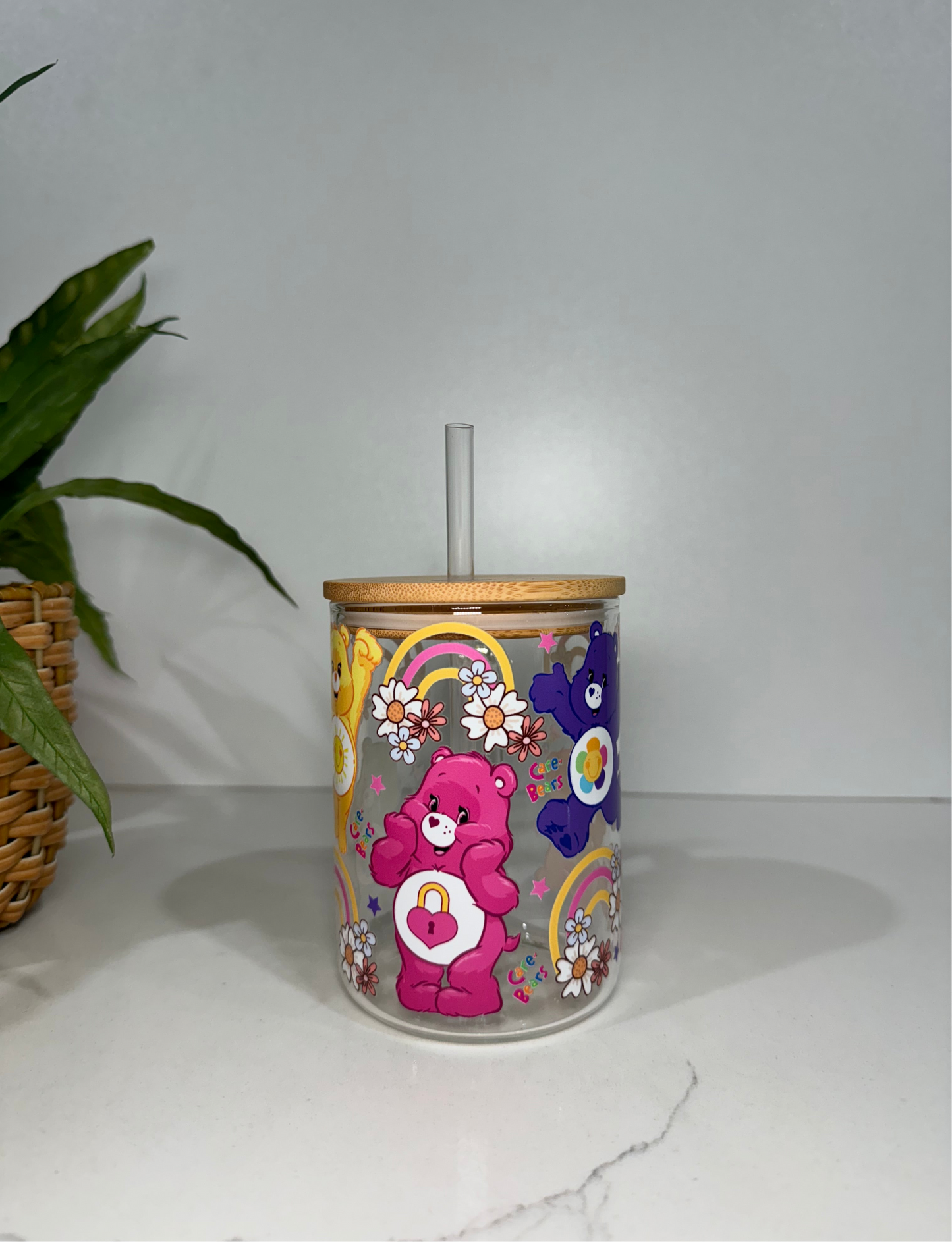 Care Bears Glass Tumbler with Handle