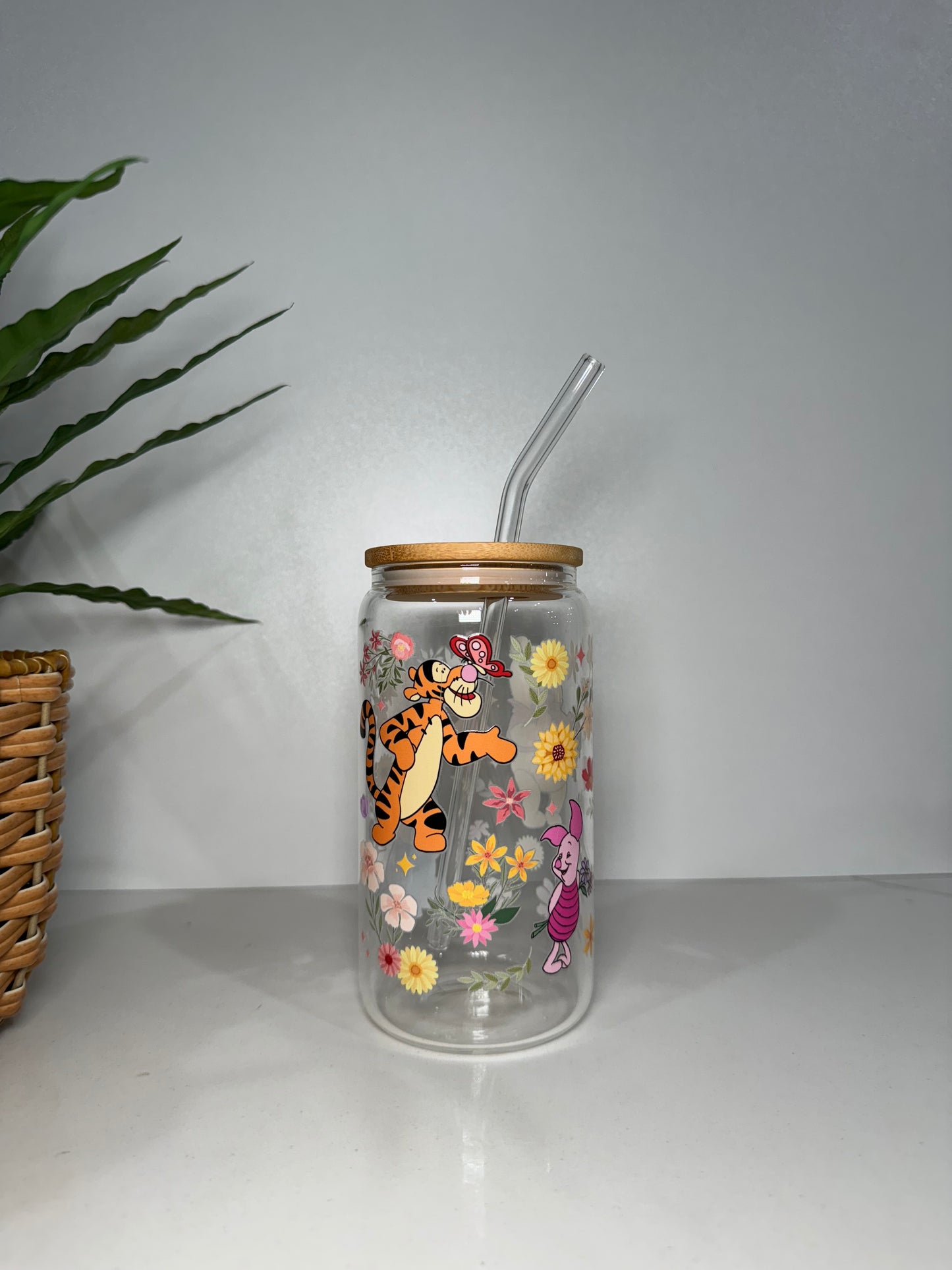 Winnie The Pooh #2 Glass Tumbler