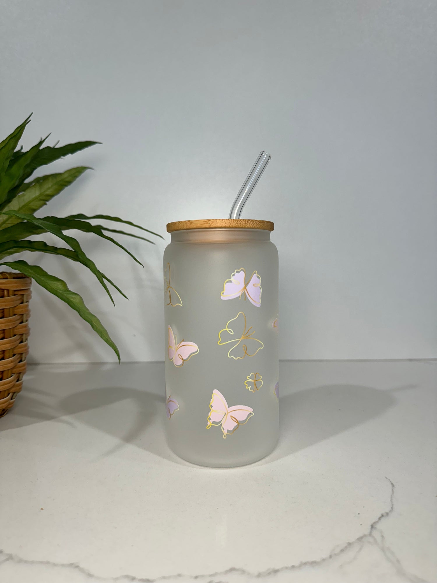 Frosted Glass Tumblers