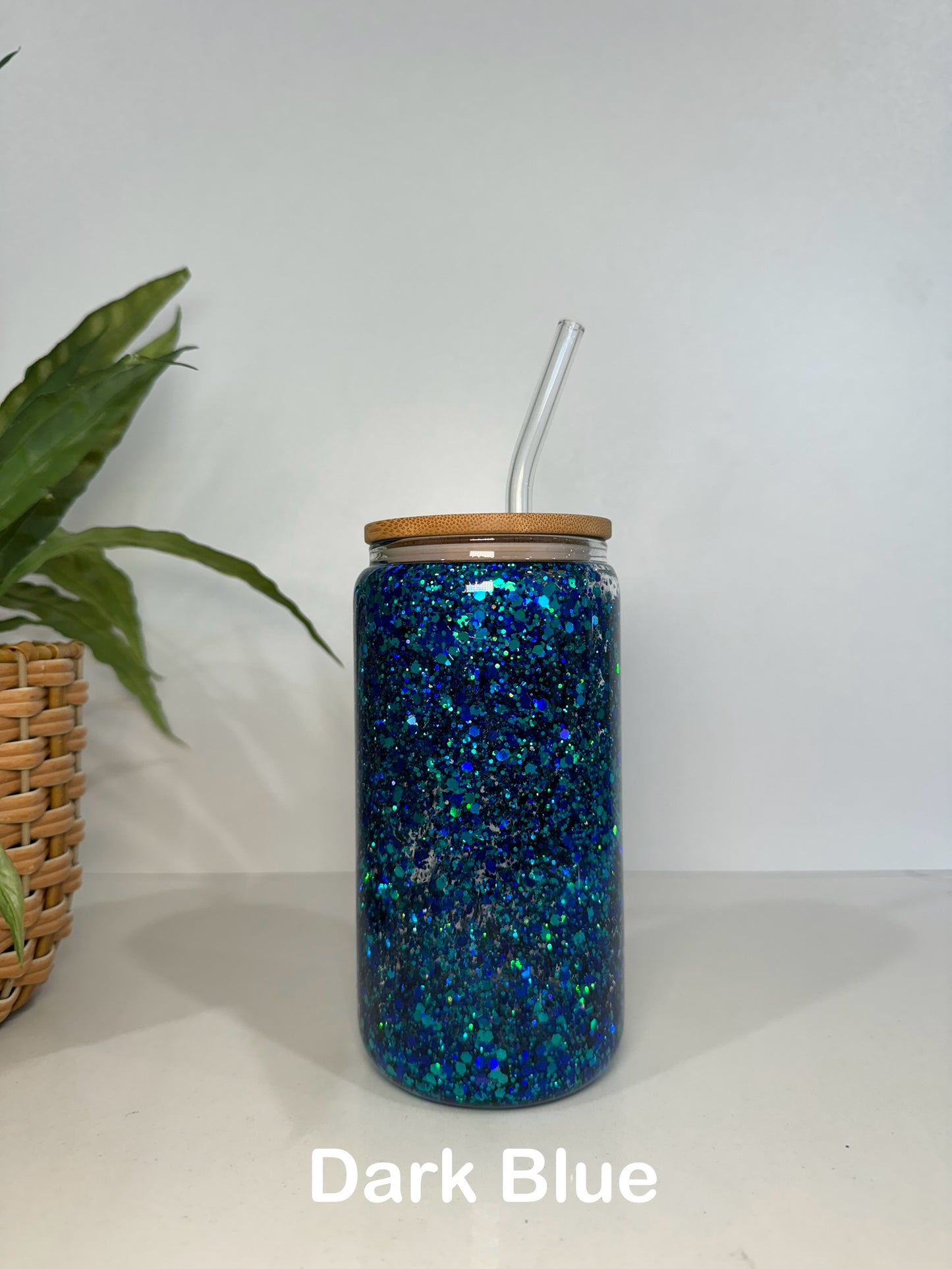 Glitter Simba and Nala Glass Tumblers