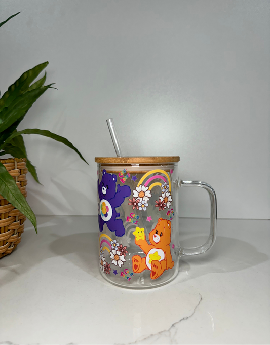 Care Bears Glass Tumbler with Handle