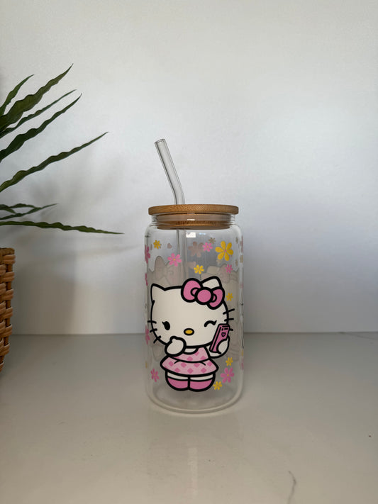 Hello Kitty #2 Glass Tumbler