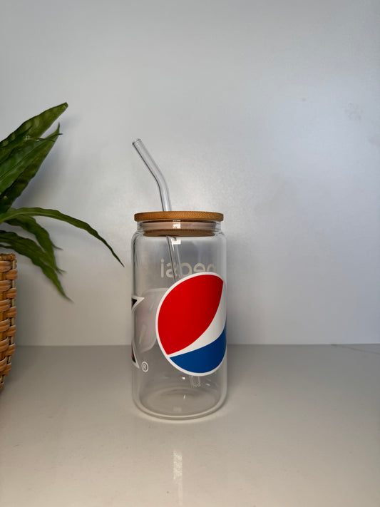 Pepsi Max Glass Tumbler