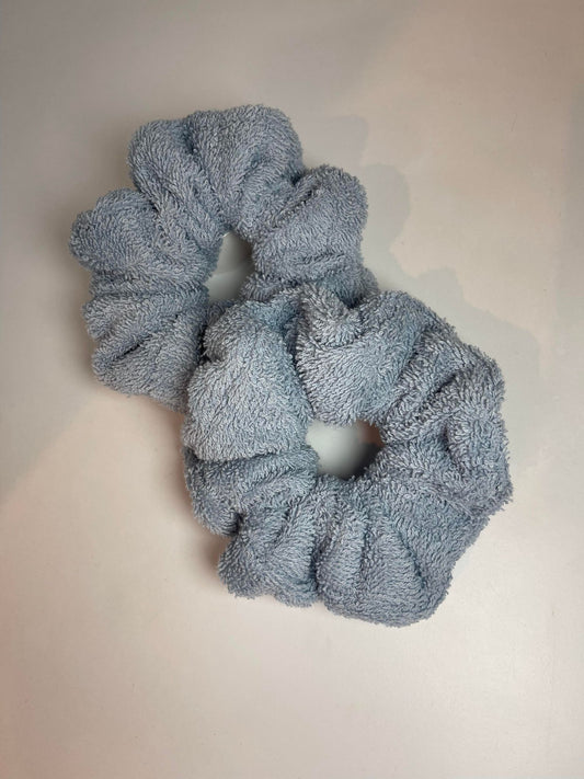 Blueberry Towel Scrunchies- PAIR - XL