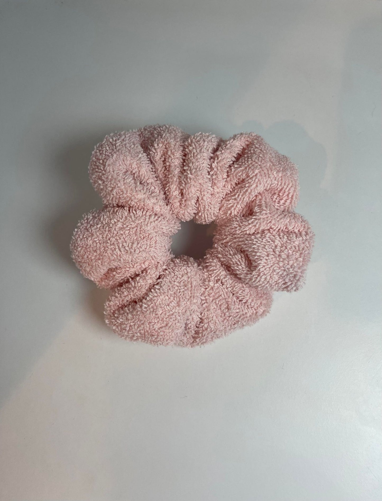 Pink Towel Scrunchies- PAIR - XL