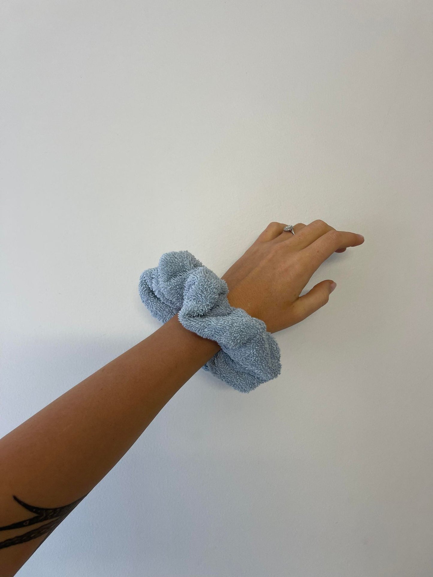 Blueberry Towel Scrunchies- PAIR - XL