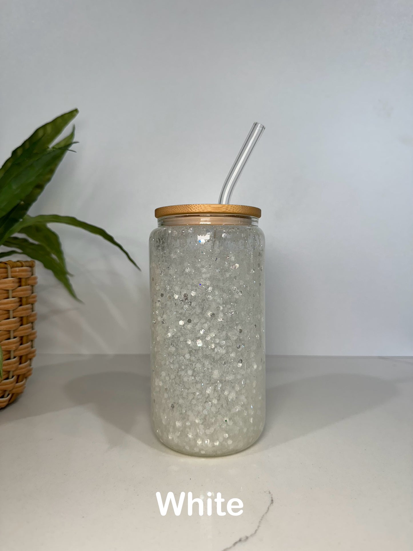 Glitter Simba and Nala Glass Tumblers