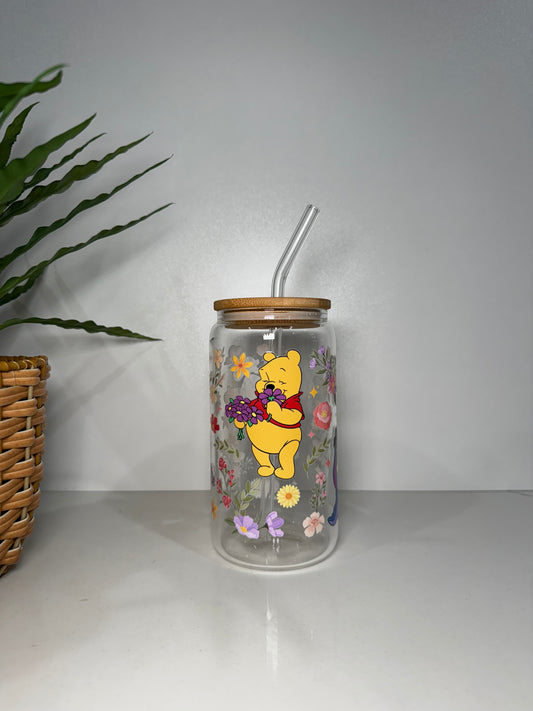 Winnie The Pooh #2 Glass Tumbler