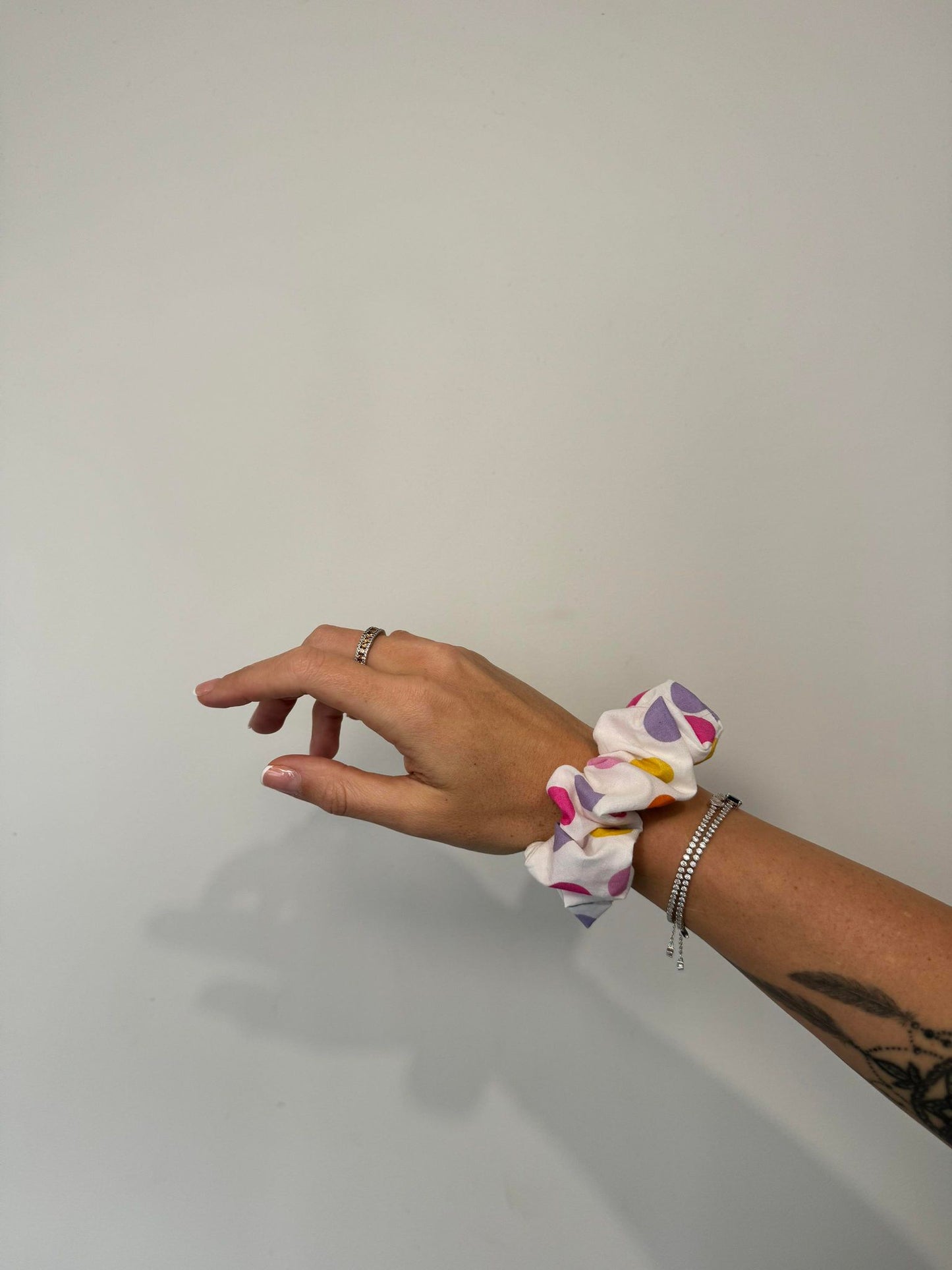 Polka Dot Scrunchie- M