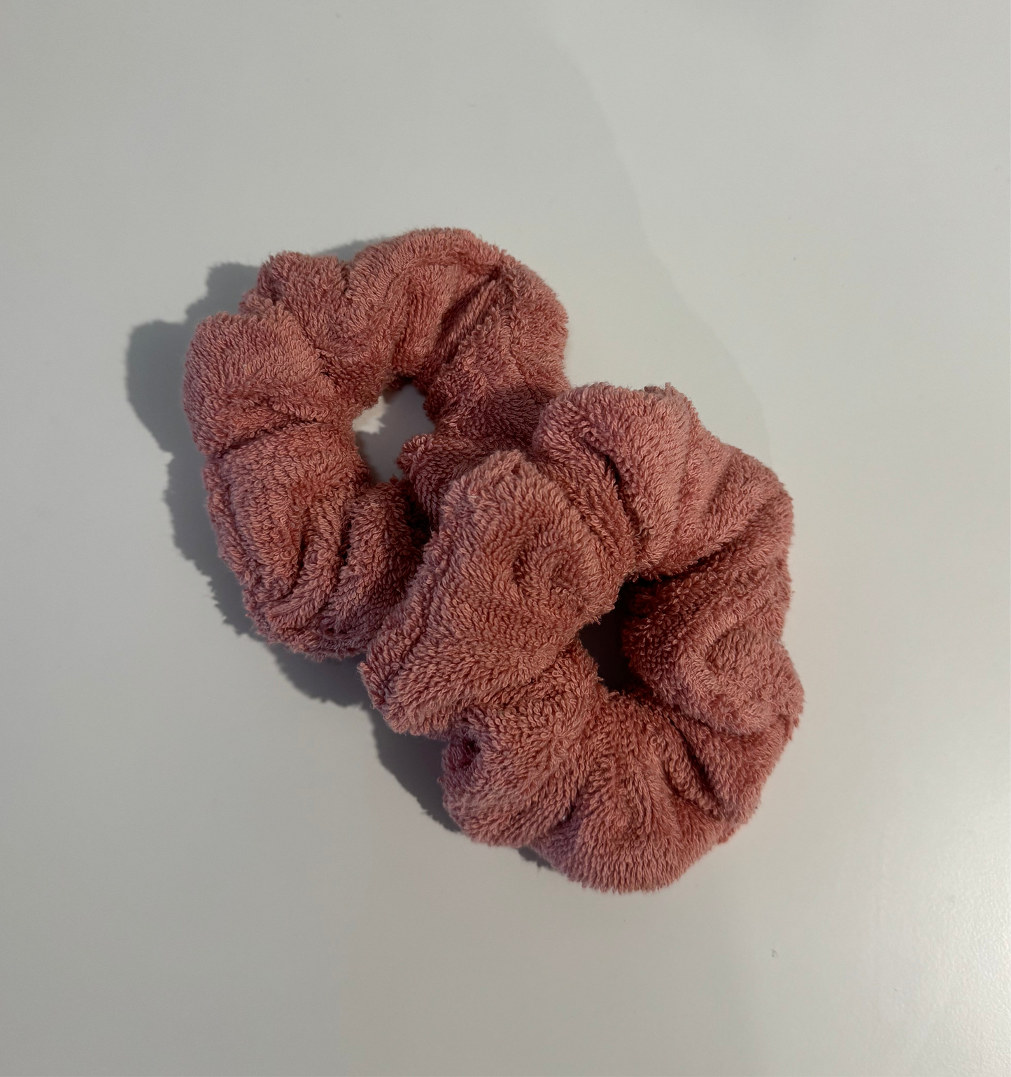 Blush Towel Scrunchies- PAIR - XL