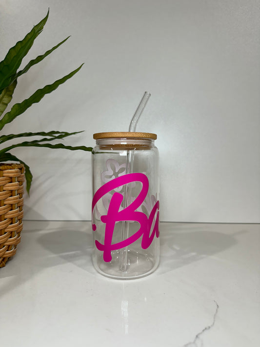 Barbie Glass Tumbler