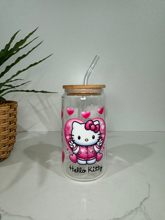 Hello Kitty #1 Glass Tumbler