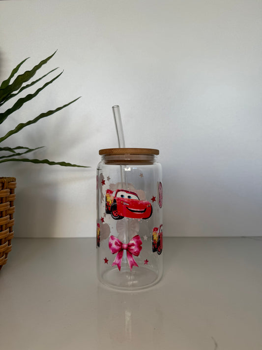 Cars Glass Tumbler