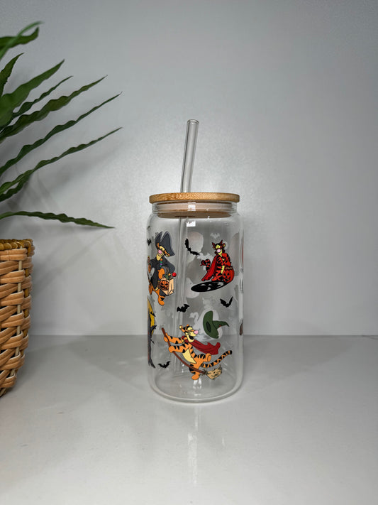 Tigger #2 Glass Tumbler