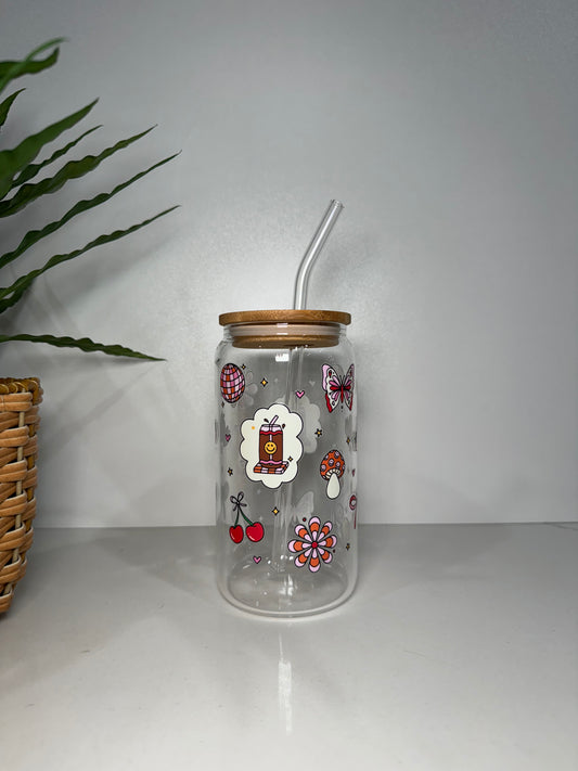 Cutesy Glass Tumbler