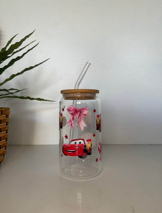 Cars Glass Tumbler