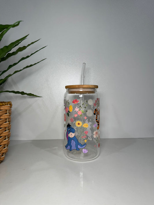 Winnie The Pooh #2 Glass Tumbler