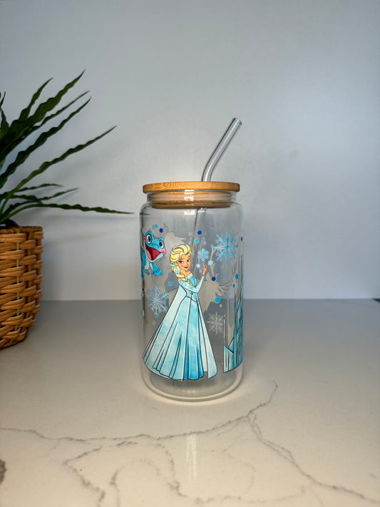 Frozen Glass Tumbler