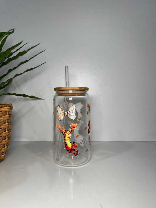 Tigger #1 Glass Tumbler