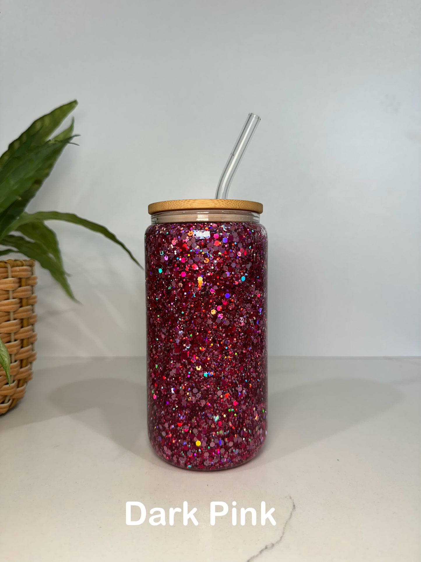 Glitter Simba and Nala Glass Tumblers