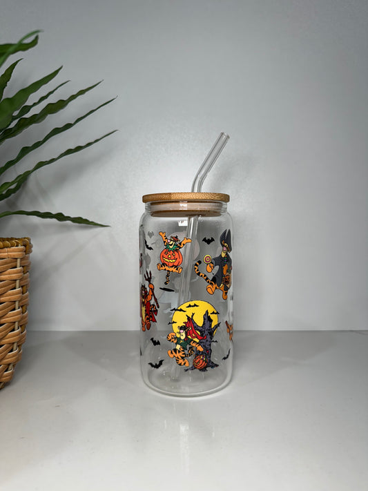 Tigger #2 Glass Tumbler