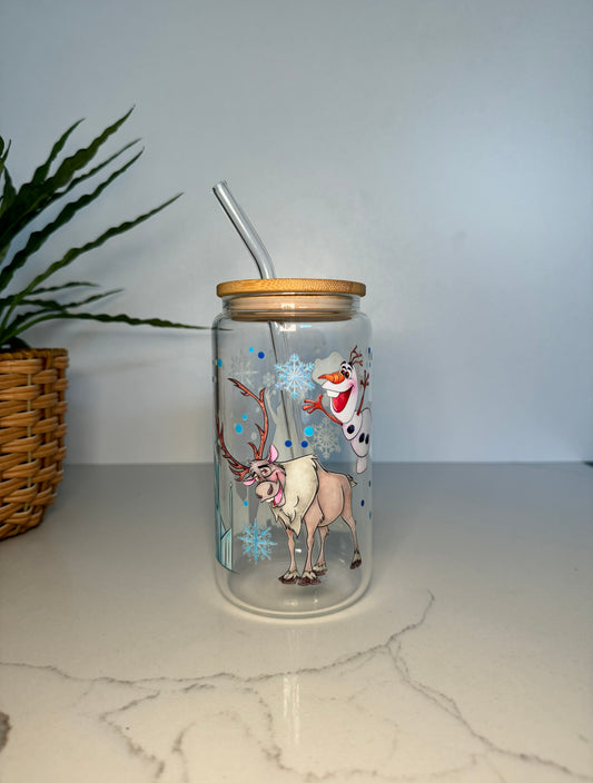 Frozen Glass Tumbler