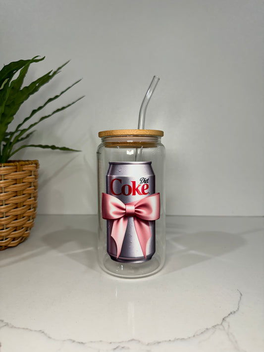 Diet Coke #2 Glass Tumbler