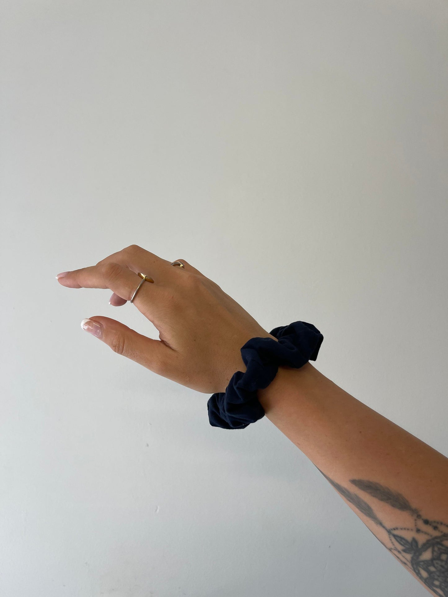 Navy Scrunchie- M