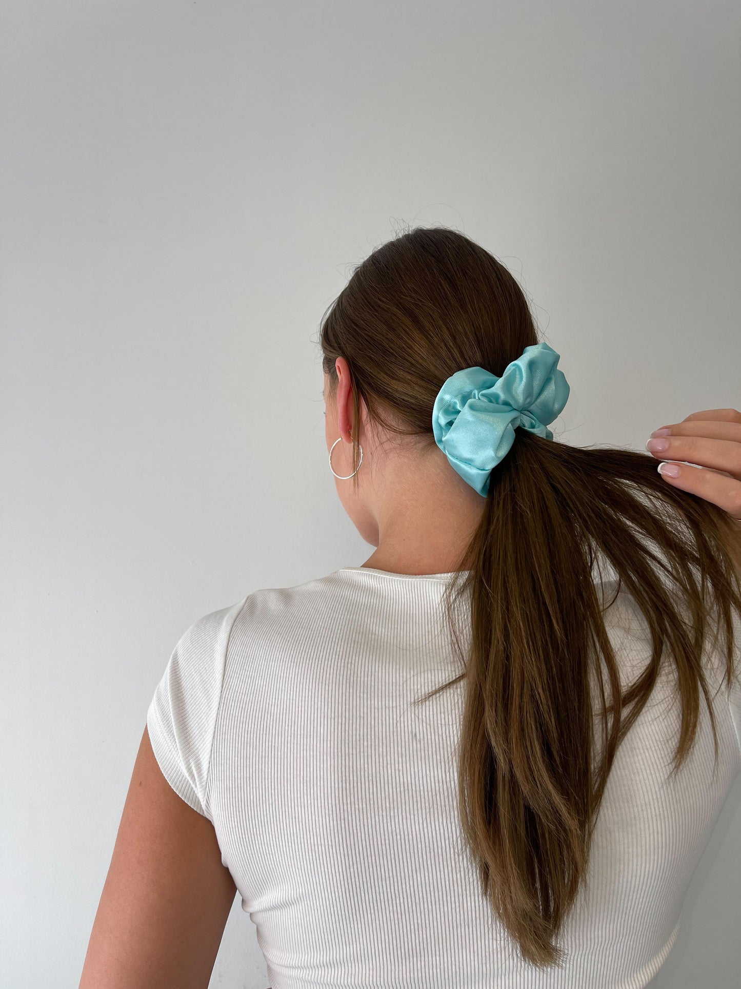 Ocean Blue Scrunchies- XL