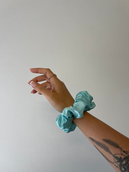 Ocean Blue Scrunchies- XL