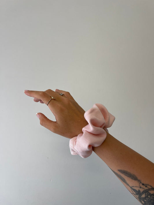 Baby Pink Scrunchie- XL